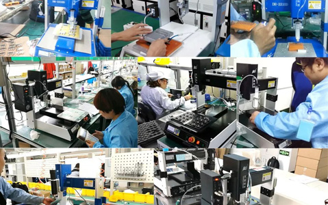 還在用人工點膠嗎？看，你的同行都在用天豪點膠機了呢!