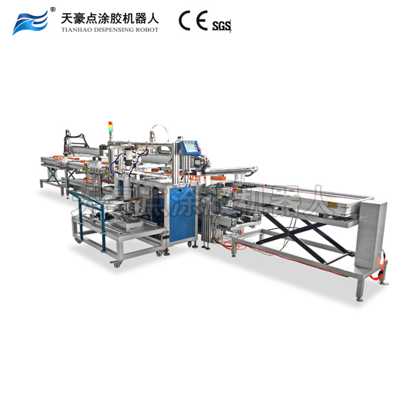 大型路燈涂膠組裝生產線