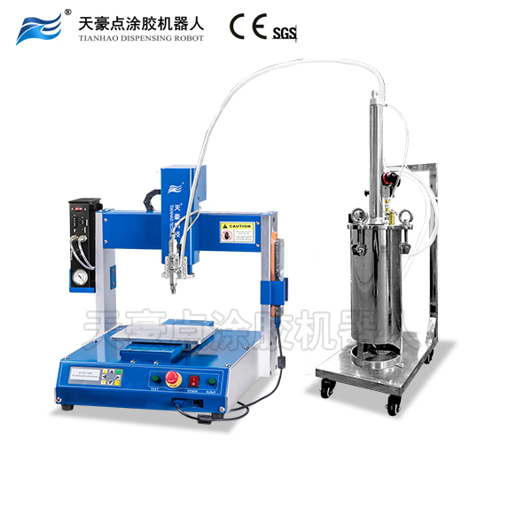 2600ml桶裝膠專(zhuān)用點(diǎn)涂膠機(jī)器人